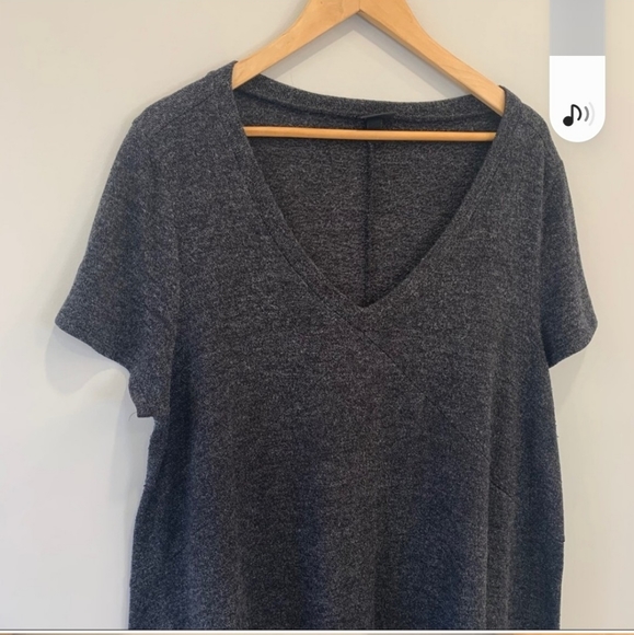 Torrid Grey Short Sleeve Mini Dress 2X - Picture 3 of 4